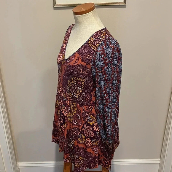 NWT!! Anthropologie Maeve - Mariela Tunic - Red/Blue - Size Small - Picture 8 of 11